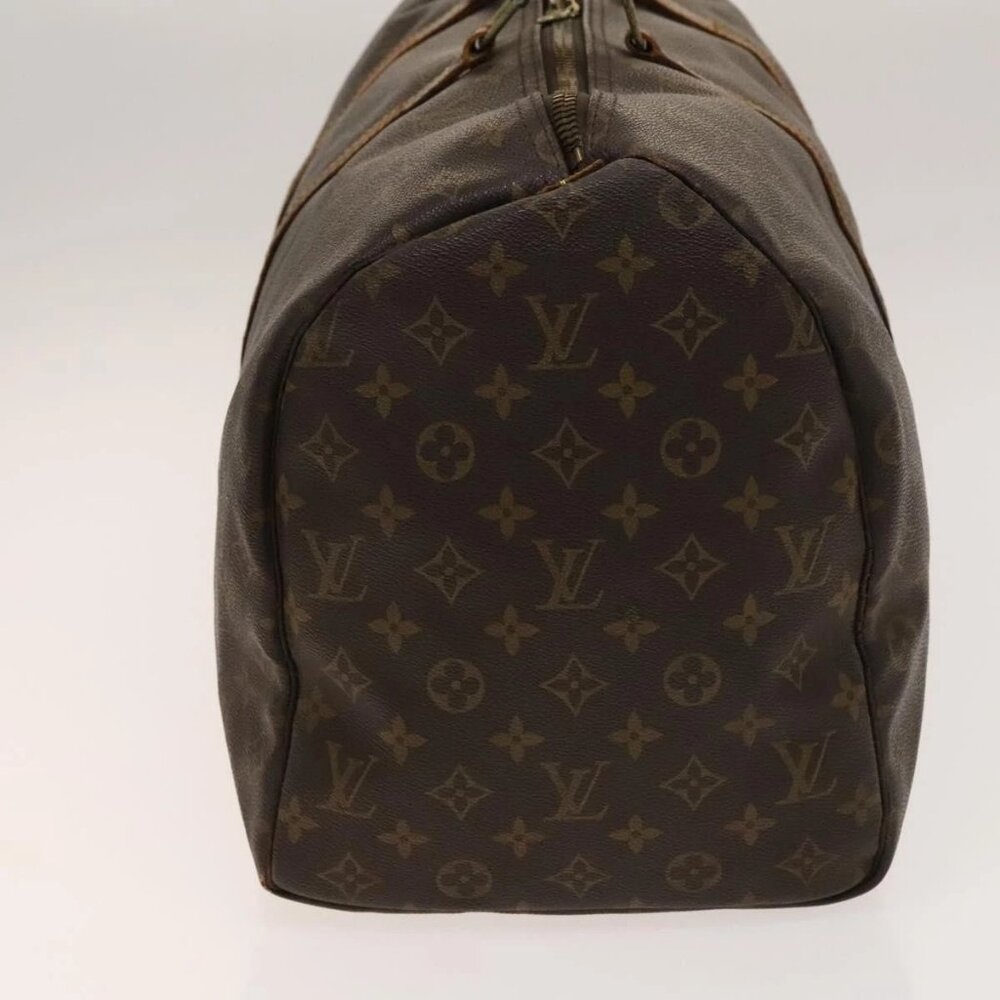 LOUIS VUITTON Monogram Keepall 50 Boston Bag M41426 LV Auth 140450 - Picture 6 of 16
